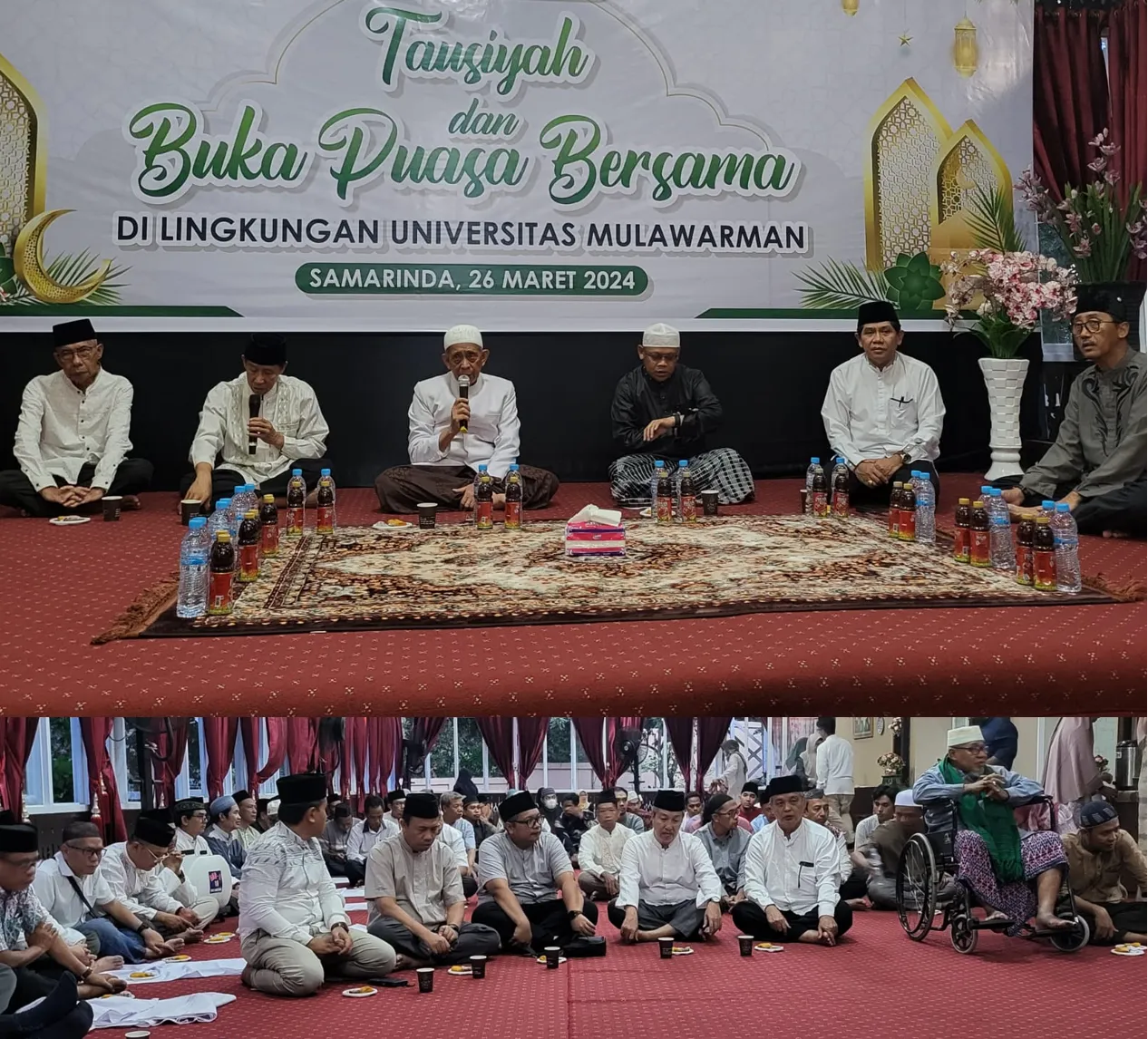 Rektor Buka Puasa Bersama Civitas Akademika Universitas Mulawarman